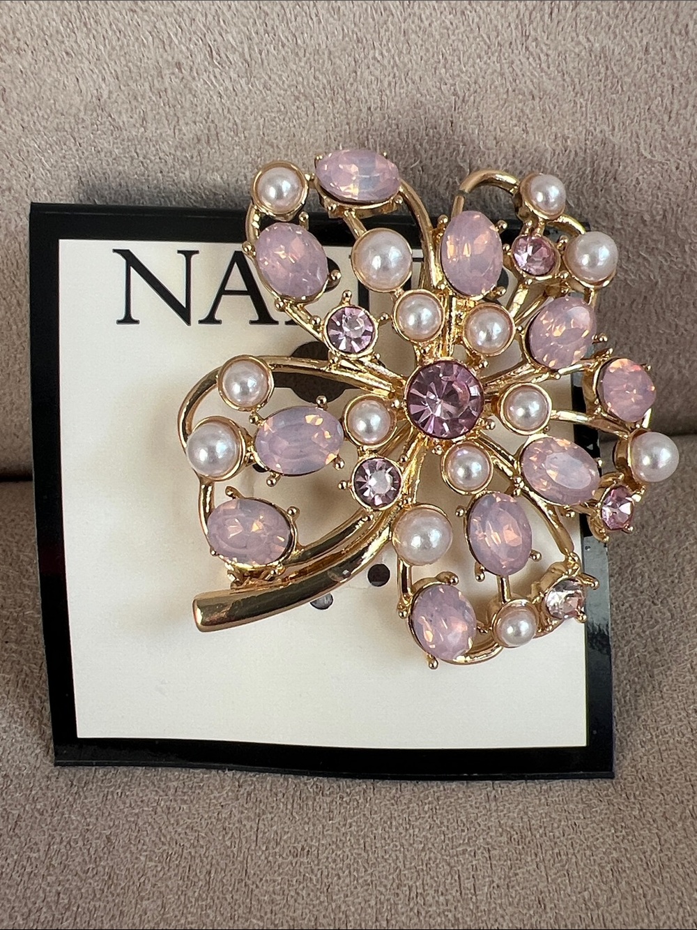 NWT Napier Clover Brooch